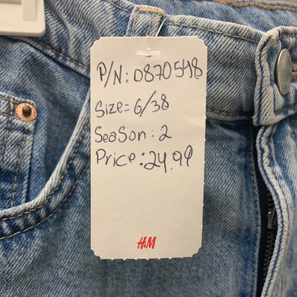 Distressed Jean Skit - Picture 3 of 4
